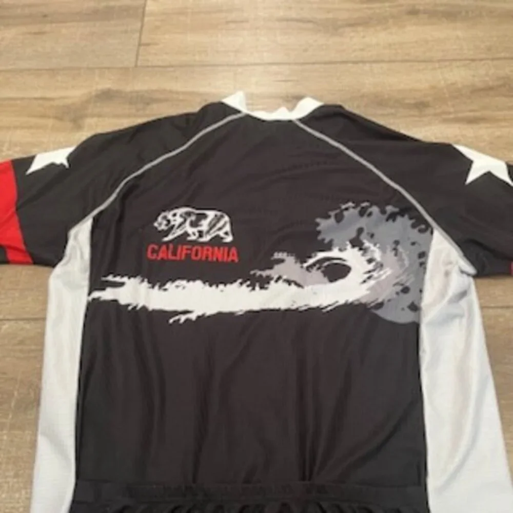 Canari Cycling Jersey Women’s Size XL Bike Shirt Short Sleeve Full Zip Pockets - Picture 14 of 14